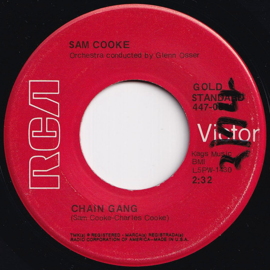 Sam Cooke - Chain Gang / Cupid (7 inch Record / Used)