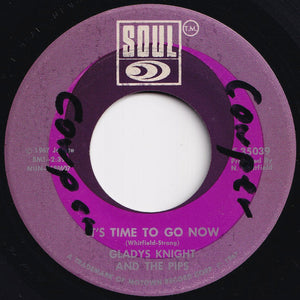 Gladys Knight And The Pips - I Heard It Through The Grapevine / It's Time To Go Now (7 inch Record / Used)