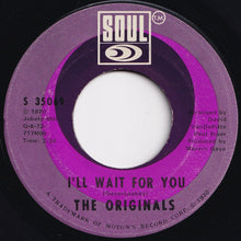 画像をギャラリービューアに読み込む, Originals - The Bells / I&#39;ll Wait For You (7 inch Record / Used)
