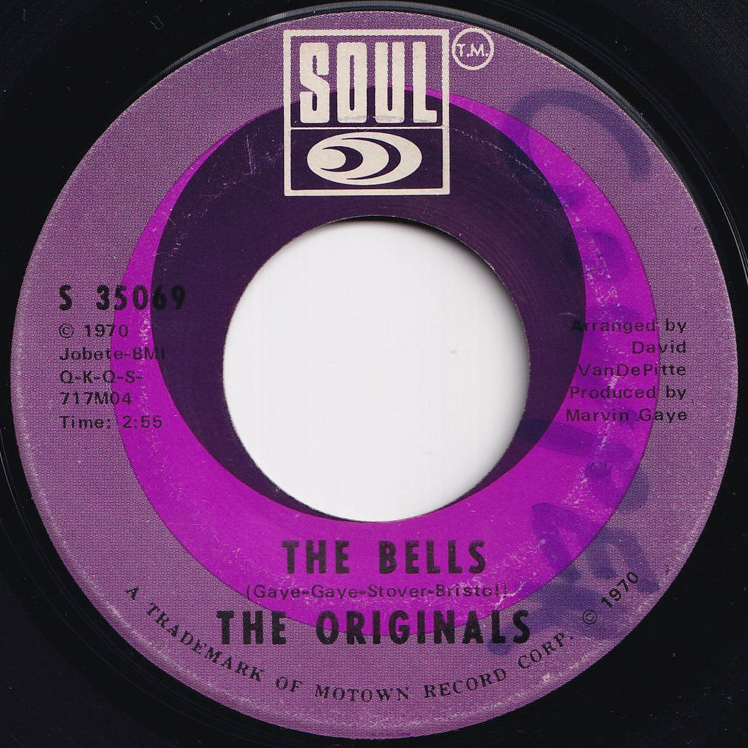 Originals - The Bells / I'll Wait For You (7 inch Record / Used)