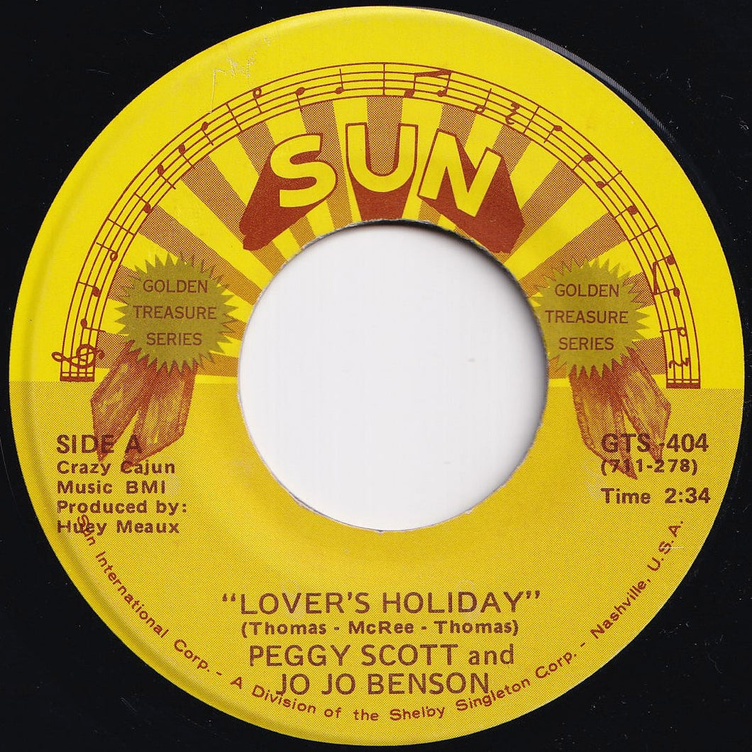 Peggy Scott & Jo Jo Benson - Lover's Holiday / Pickin' Wild Mountain Berries (7 inch Record / Used)