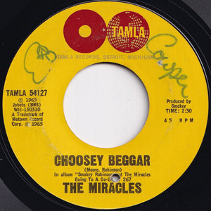 Miracles - Going To A Go-Go / Choosey Beggar (7 inch Record / Used)