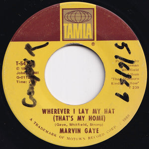 Marvin Gaye - Too Busy Thinking About My Baby / Wherever I Lay My Hat (That's My Home) (7 inch Record / Used)