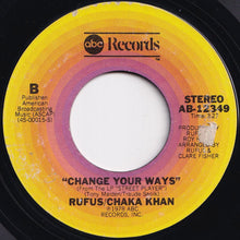 画像をギャラリービューアに読み込む, Rufus &amp; Chaka Khan - Stay / Change Your Ways  (7 inch Record / Used)
