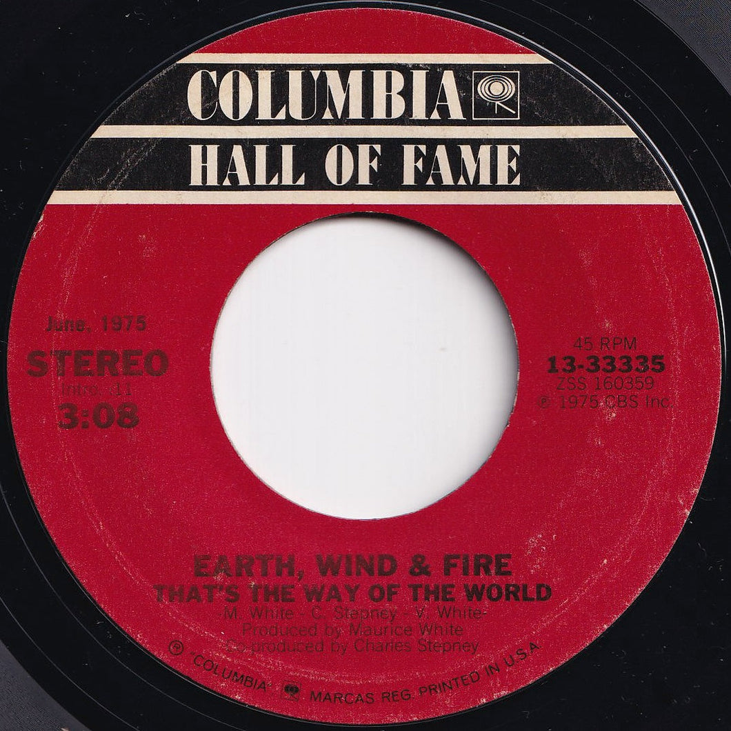 Earth, Wind & Fire - That's The Way Of The World / Shining Star (7 inch Record / Used)