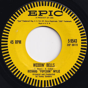 Richard Popcorn Wylie - Come To Me / Weddin' Bells (7 inch Record / Used)