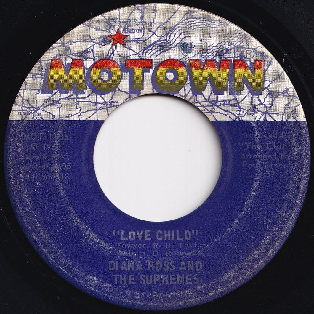 Supremes - Love Child / Will This Be The Day (7 inch Record / Used)