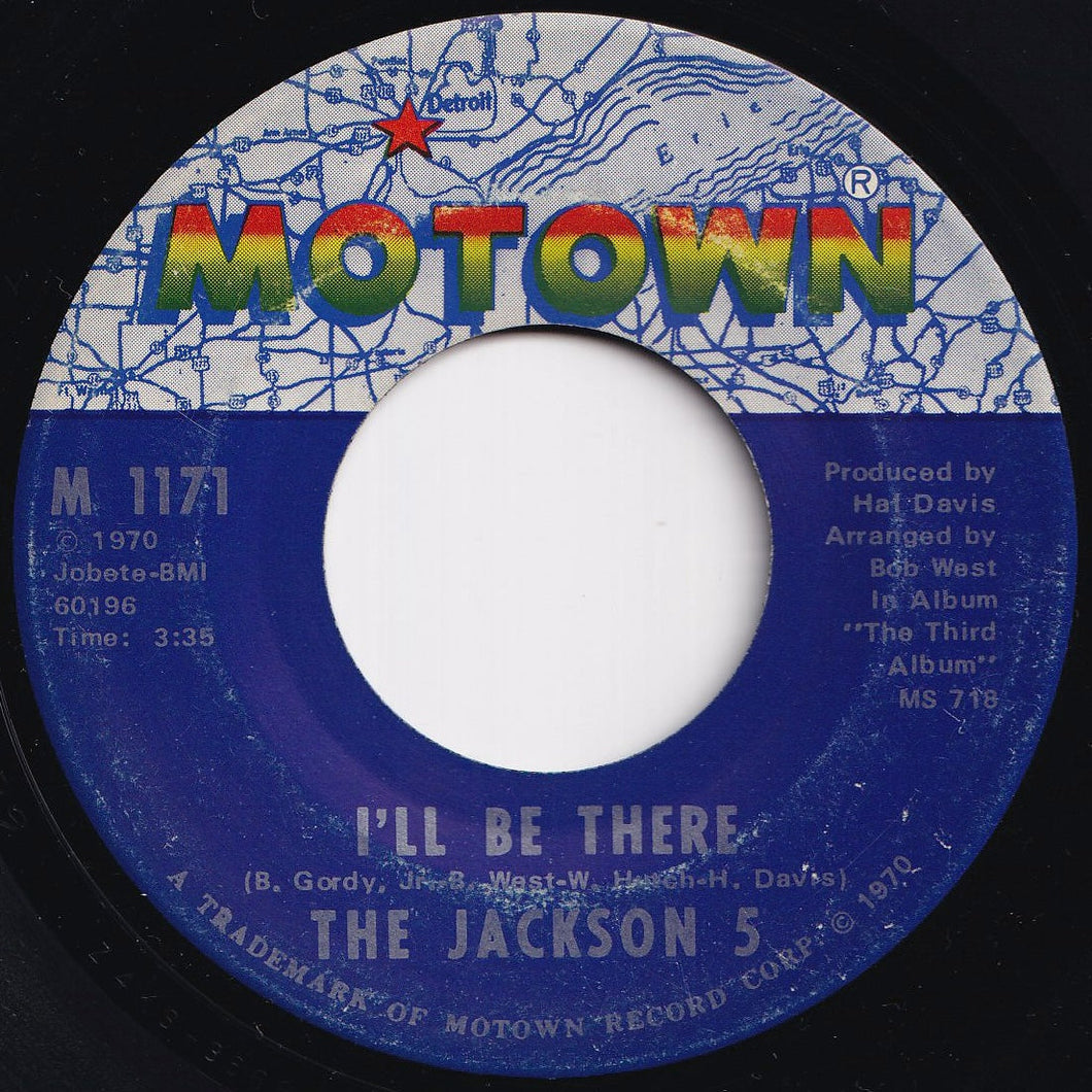 Jackson 5 - I'll Be There / One More Chance (7 inch Record / Used)