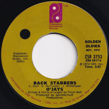 画像をギャラリービューアに読み込む, O&#39;Jays - Back Stabbers / 992 Arguments (7 inch Record / Used)
