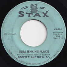 画像をギャラリービューアに読み込む, Booker T. And The M. G.&#39;s - Groovin&#39; / Slim Jenkin&#39;s Place (7 inch Record / Used)
