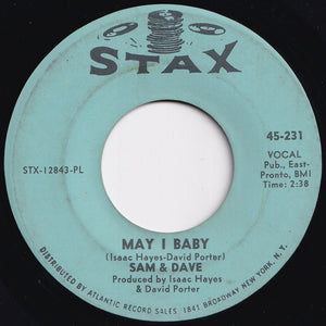 Sam & Dave - Soul Man / May I Baby (7 inch Record / Used)