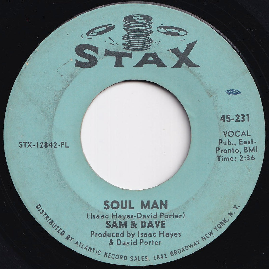 Sam & Dave - Soul Man / May I Baby (7 inch Record / Used)