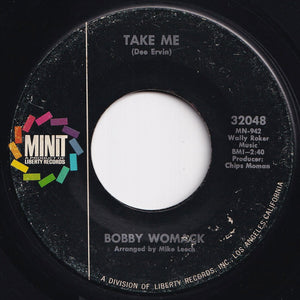 Bobby Womack - Fly Me To The Moon (In Other Words) / Take Me (7 inch Record / Used)