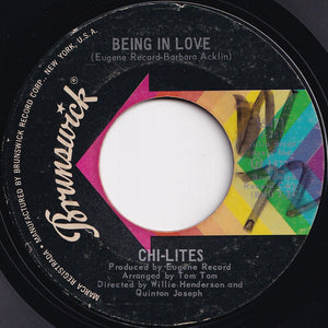 Chi-Lites - Oh Girl / Being In Love (7 inch Record / Used)