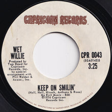 画像をギャラリービューアに読み込む, Wet Willie - Keep On Smilin&#39; / Soul Jones (7 inch Record / Used)
