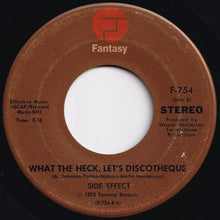 画像をギャラリービューアに読み込む, Side Effect - There She Goes Again / What The Heck, Let&#39;s Discotheque (7 inch Record / Used)
