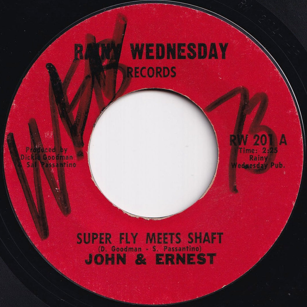 John & Ernest - Super Fly Meets Shaft / Part Two (7 inch Record / Used)