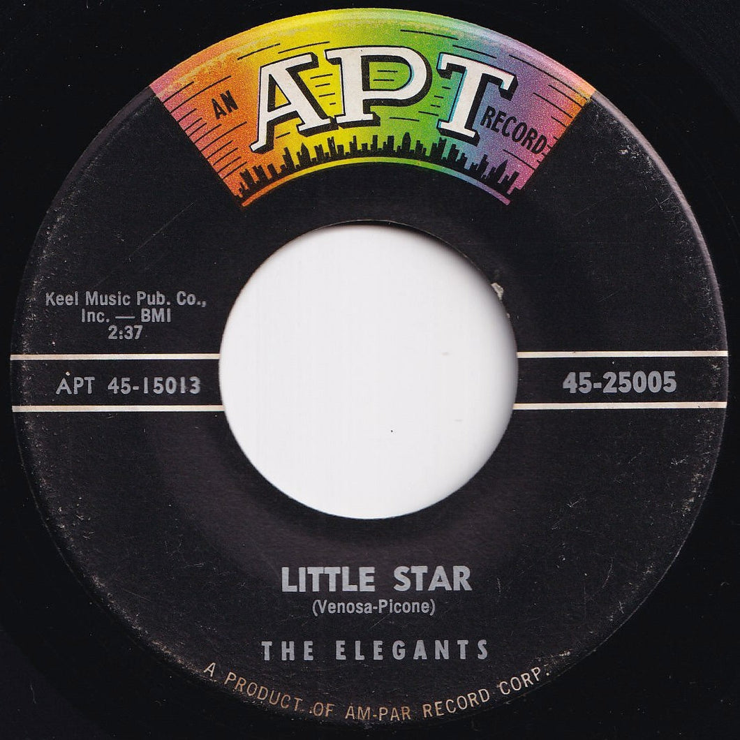 Elegants - Little Star / Getting Dizzy (7 inch Record / Used)