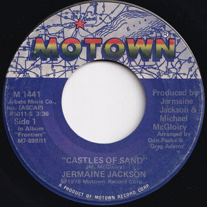 Jermaine Jackson - Castles Of Sand / I Love Every Little Thing About You (7 inch Record / Used)