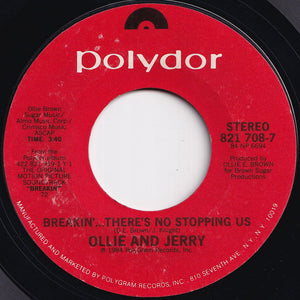 Ollie And Jerry - Breakin'... There's No Stopping Us / Showdown (7 inch Record / Used)