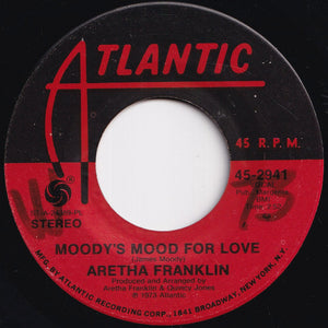 Aretha Franklin - Master Of Eyes (The Deepness Of Your Eyes) / Moody's Mood For Love (7 inch Record / Used)