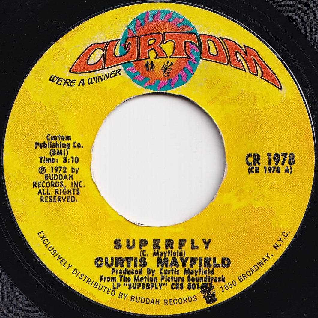 Curtis Mayfield - Superfly / Love To Keep You In My Mind (7 inch Record / Used)