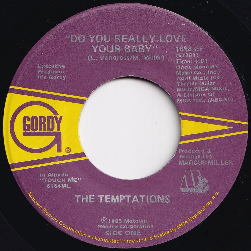 Temptations - Do You Really Love Your Baby / I'll Keep My Light In My Window (7 inch Record / Used)