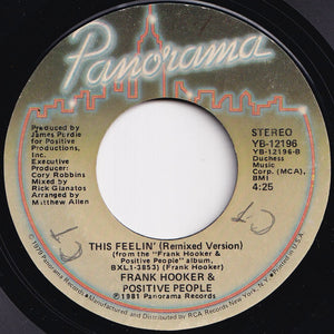 Frank Hooker & Positive People - Ooh Suga Wooga / This Feelin' (7 inch Record / Used)