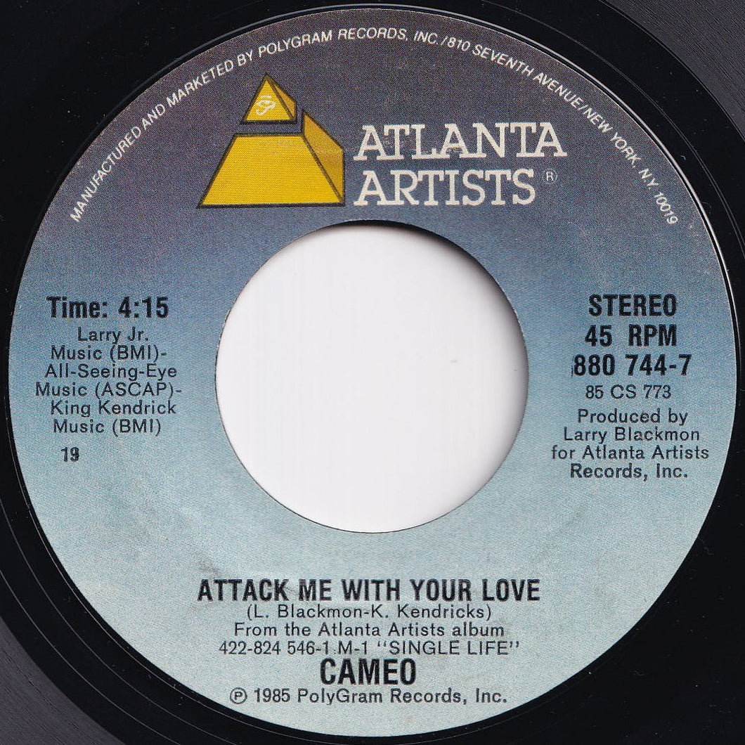 Cameo - Attack Me With Your Love / Love You Anyway (7 inch Record / Used)