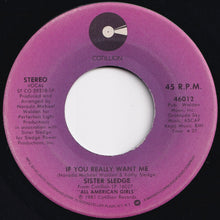 Load image into Gallery viewer, Sister Sledge - Next Time You'll Know / If You Really Want Me (7 inch Record / Used)

