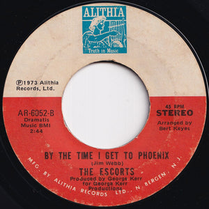 Escorts - Look Over Your Shoulder / By The Time I Get To Phoenix (7 inch Record / Used)