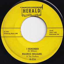 画像をギャラリービューアに読み込む, Maurice Williams &amp; The Zodiacs - I Remember / Always (7 inch Record / Used)
