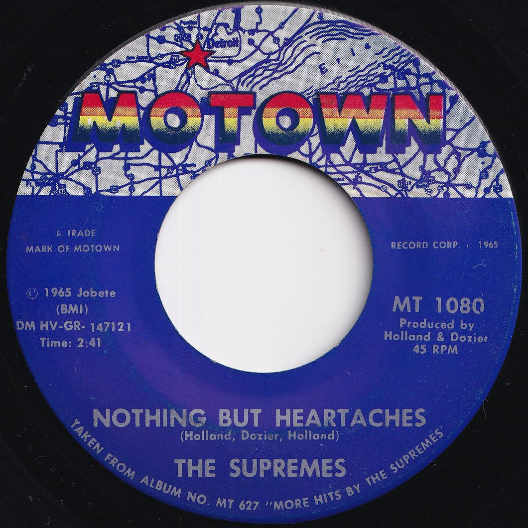 Supremes - Nothing But Heartaches / He Holds His Own (7 inch Record / Used)