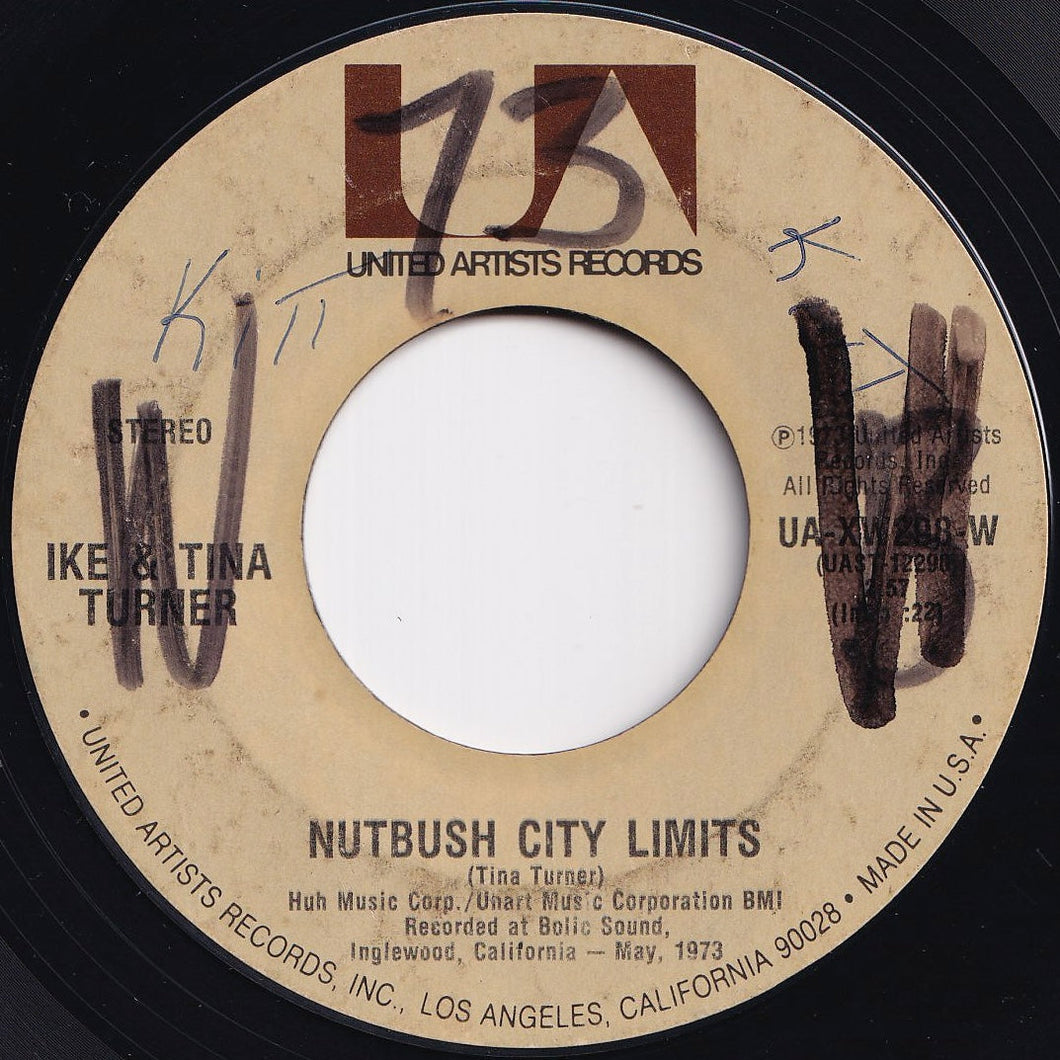 Ike & Tina Turner - Nutbush City Limits / Help Him (7 inch Record / Used)