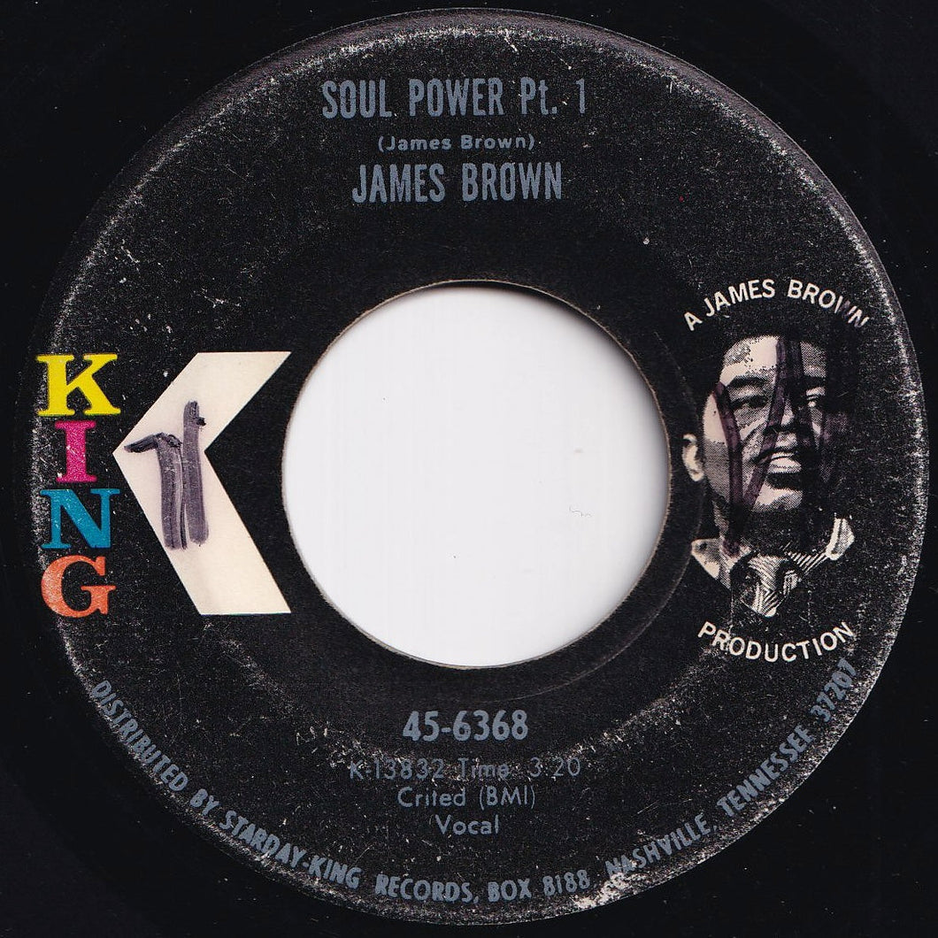 James Brown - Soul Power (Part 1) / (Part 2); (Part 3) (7 inch Record / Used)