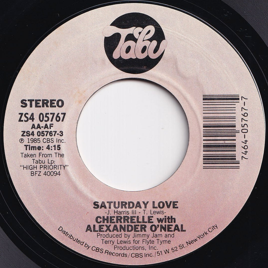 Cherrelle, Alexander O'Neal - Saturday Love / Will You Satisfy? (7 inch Record / Used)
