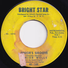 画像をギャラリービューアに読み込む, Junior Wells - Up In Heah / Junior&#39;s Groove (7 inch Record / Used)
