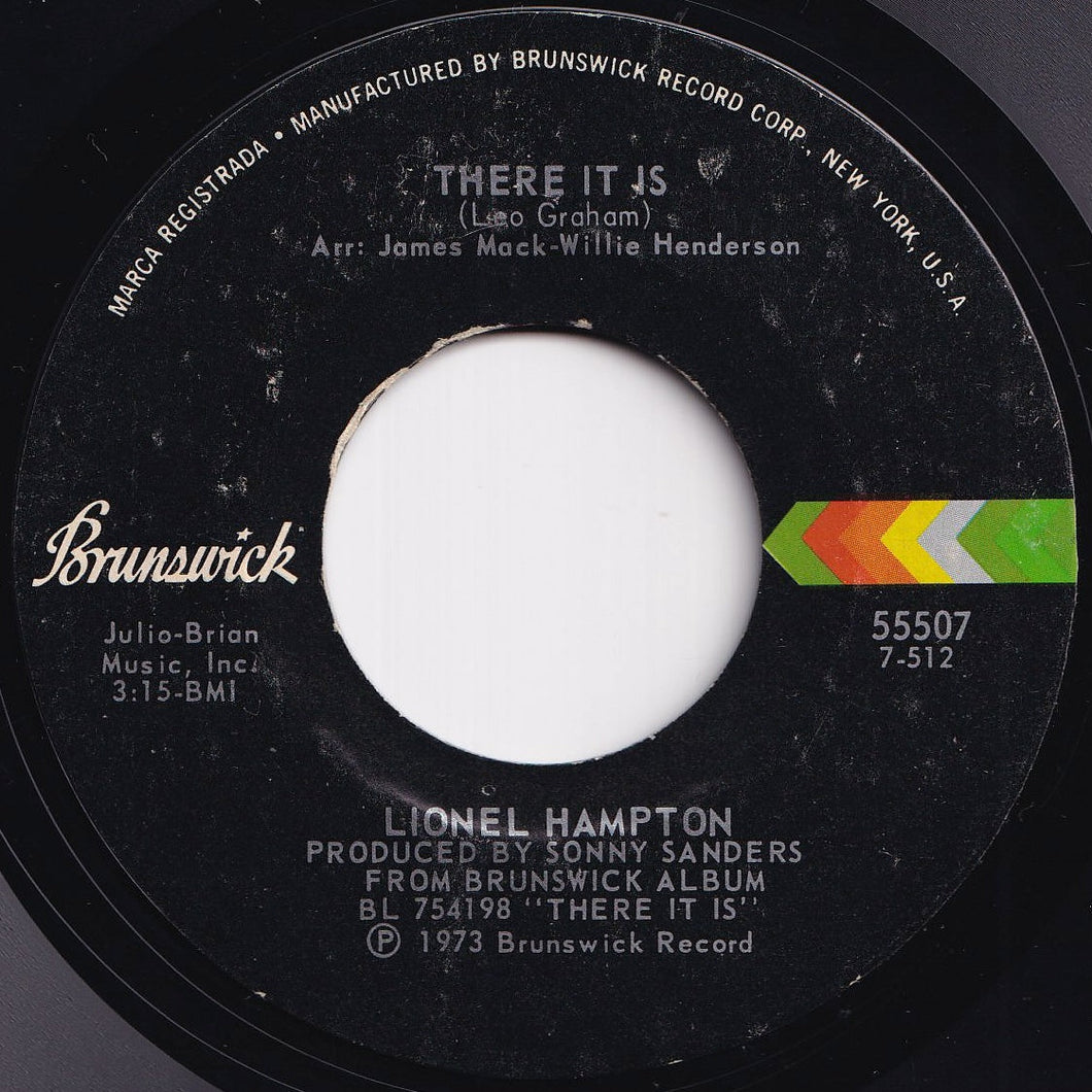 Lionel Hampton - There It Is / Happiness (7 inch Record / Used)