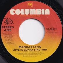 Load image into Gallery viewer, Manhattans - Crazy / Love Is Gonna Find You (7 inch Record / Used)
