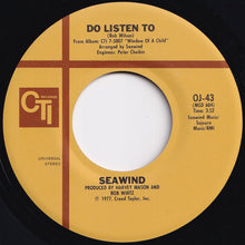 画像をギャラリービューアに読み込む, Seawind - One Sweet Night / Do Listen To (7 inch Record / Used)
