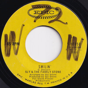 Sly & The Family Stone - Smilin' / Luv 'N' Haight (7 inch Record / Used)