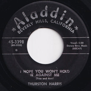 Thurston Harris, Sharps - Little Bitty Pretty One / I Hope You Won't Hold It Against Me (7 inch Record / Used)