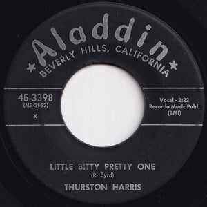 Thurston Harris, Sharps - Little Bitty Pretty One / I Hope You Won't Hold It Against Me (7 inch Record / Used)