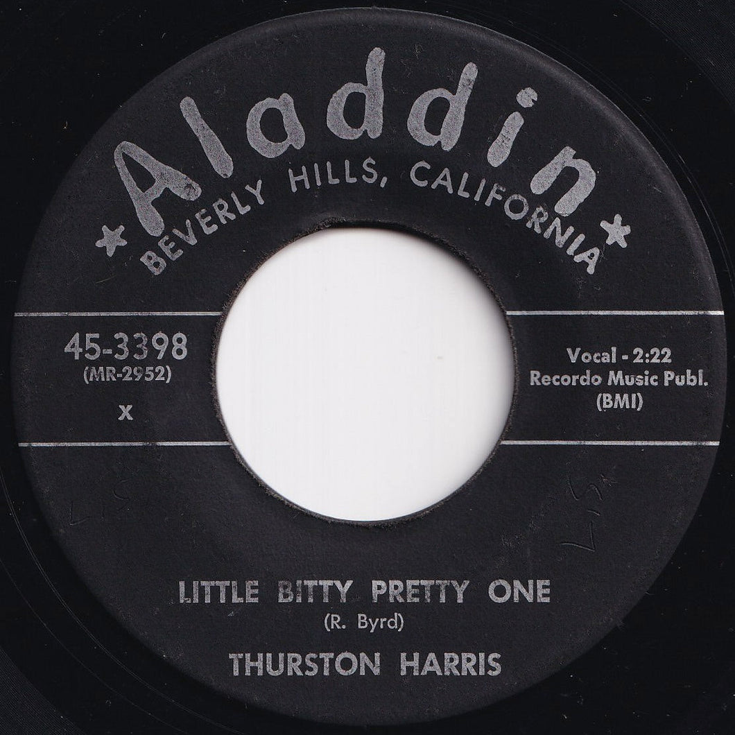 Thurston Harris, Sharps - Little Bitty Pretty One / I Hope You Won't Hold It Against Me (7 inch Record / Used)