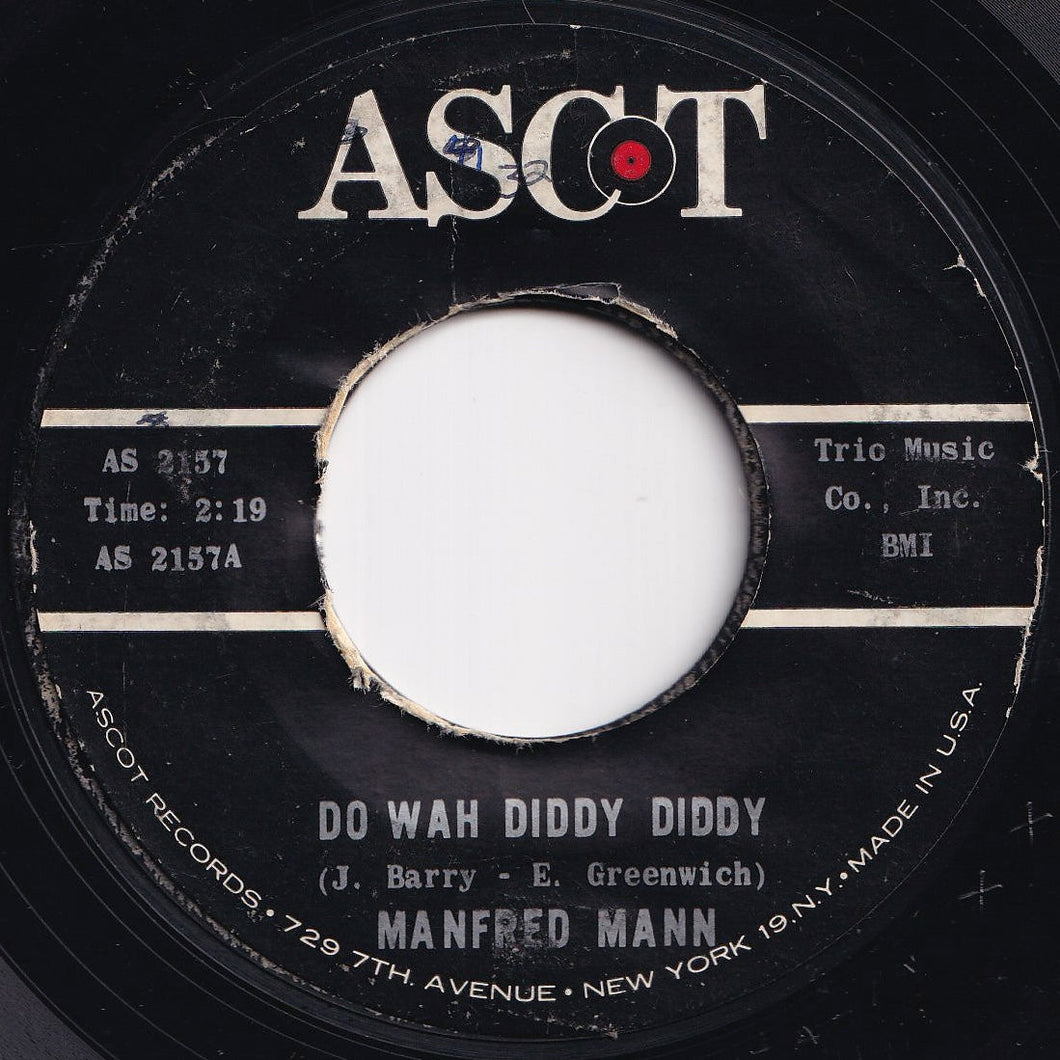 Manfred Mann - Do Wah Diddy Diddy / What You Gonna Do? (7 inch Record / Used)