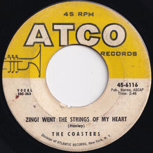 画像をギャラリービューアに読み込む, Coasters - Yakety Yak / Zing! Went The Strings Of My Heart (7 inch Record / Used)
