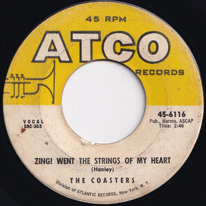 Coasters - Yakety Yak / Zing! Went The Strings Of My Heart (7 inch Record / Used)