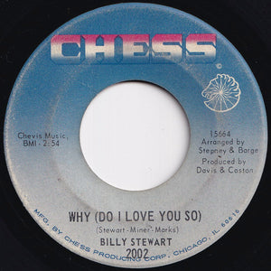 Billy Stewart - Cross My Heart / Why (Do I Love You So) (7 inch Record / Used)