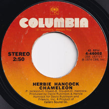 画像をギャラリービューアに読み込む, Herbie Hancock - Chameleon / Vein Melter (7 inch Record / Used)
