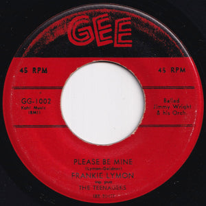 Frankie Lymon, Teenagers - Why Do Fools Fall In Love / Please Be Mine (7 inch Record / Used)